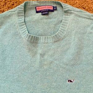 Vineyard Vines Crew Neck Sweater Green / blue men’s XL